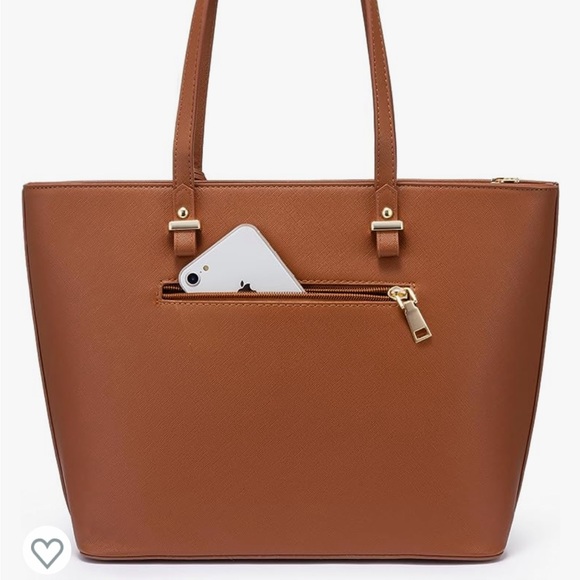 NWT Brown Tote Bag - Picture 4 of 7